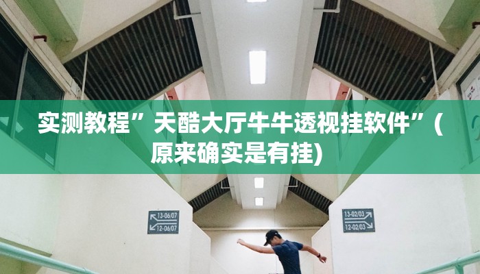 实测教程”天酷大厅牛牛透视挂软件”(原来确实是有挂) 
