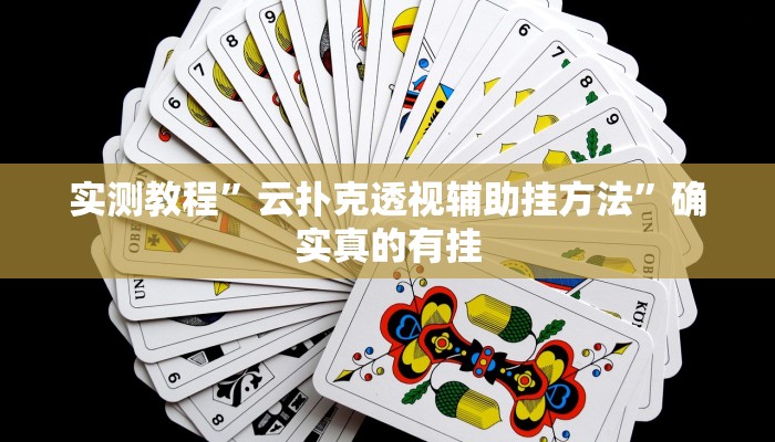 实测教程”决战十三水有挂吗”确实真的有挂