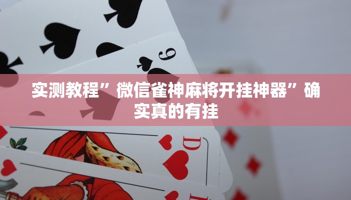 实测教程”德州WePoker透视作弊挂教程”确实真的有挂