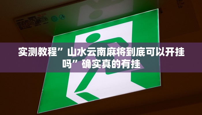 实测教程”左右棋牌辅助开挂”确实真的有挂