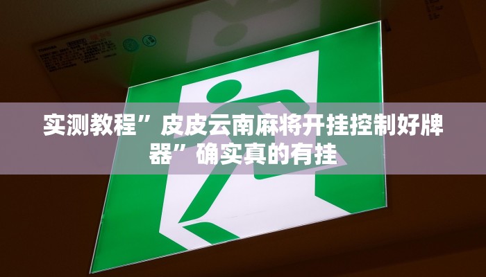 实测辅助”好运南京麻将怎么开挂”详细开挂教程