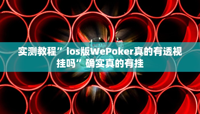 实测教程”新荣耀棋牌开挂神器”确实真的有挂