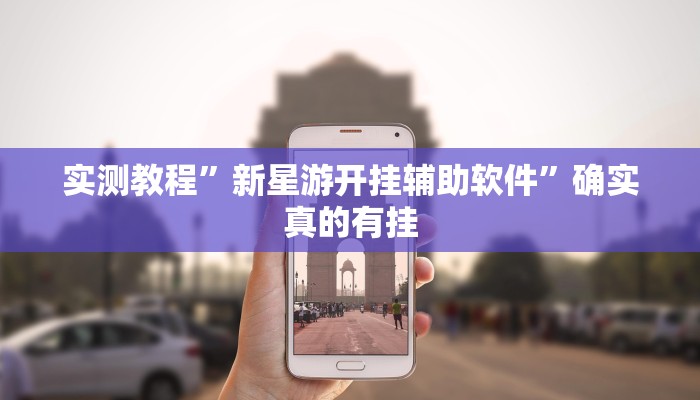 实测教程”新星游开挂辅助软件”确实真的有挂