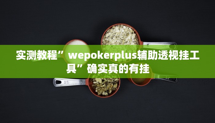 实测教程”wepokerplus辅助透视挂工具”确实真的有挂
