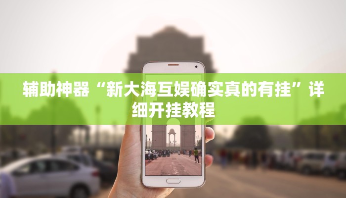 辅助神器“新大海互娱确实真的有挂”详细开挂教程